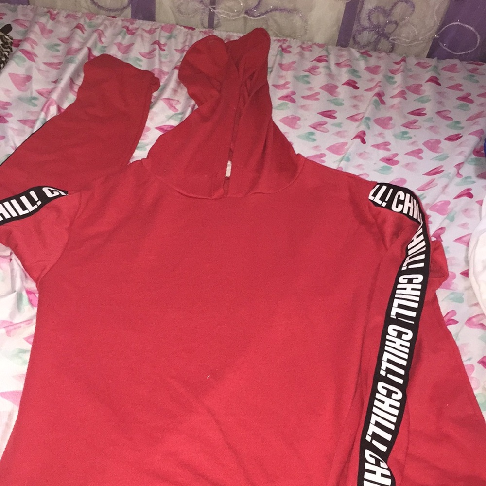 Red sweater